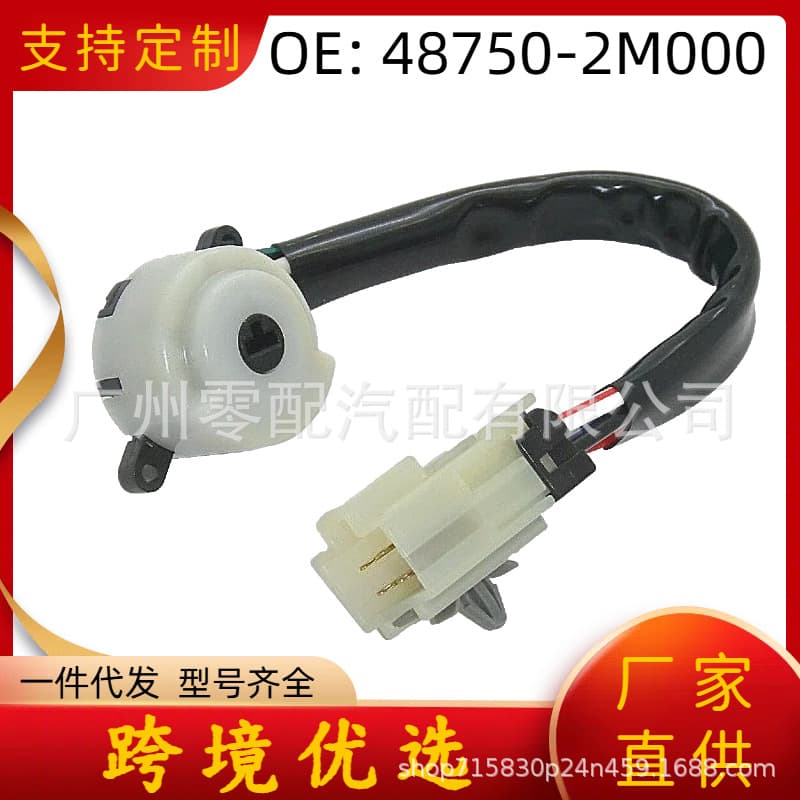 Ignition Switch Ignition Wiring Harness 48750-2m000 Compatible with 1995-1997 Nissan Sentra
