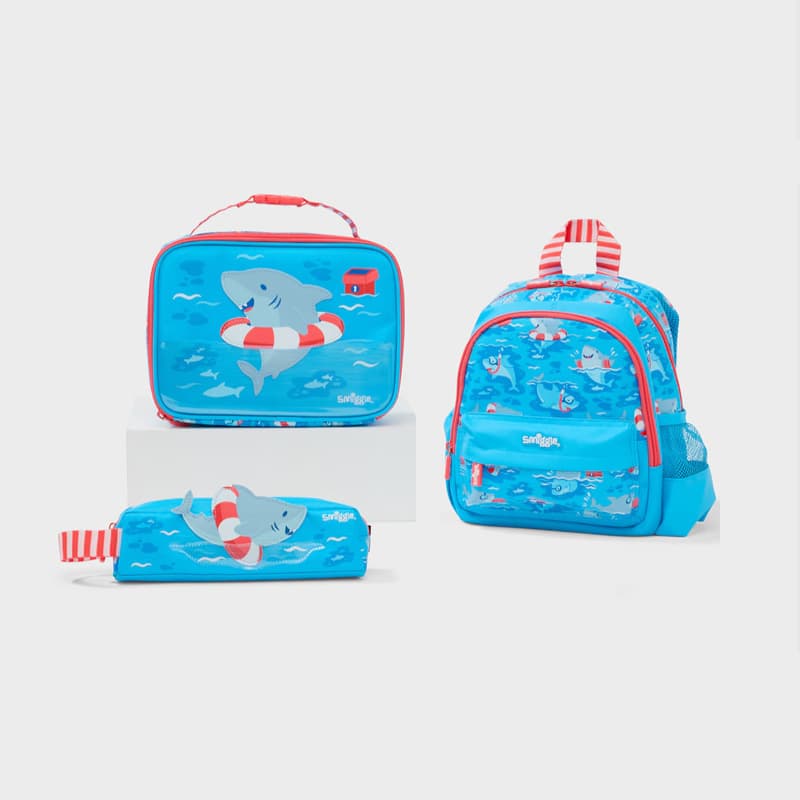 Australian Smiggle Kindergarten School Bag Kidsren's Backpack Kindergarten Baby Cute Cartoon Lightweight Waterproof