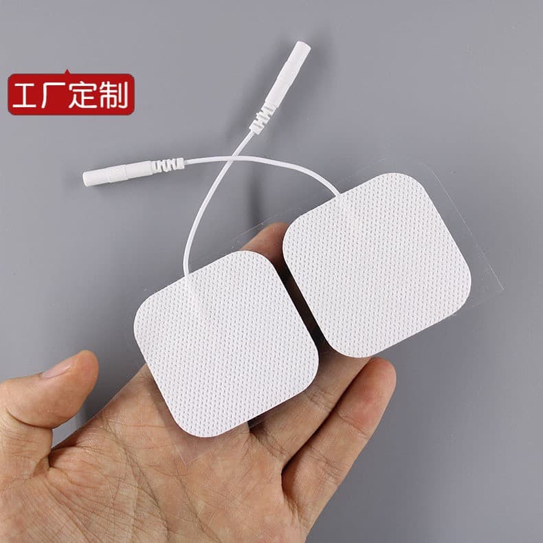 2.0 Pin Hole 5*5cm 4*4 Postpartum Recovery 5050 Self-Adhesive Silicone Non-Woven Massage Therapy Electrode Patch