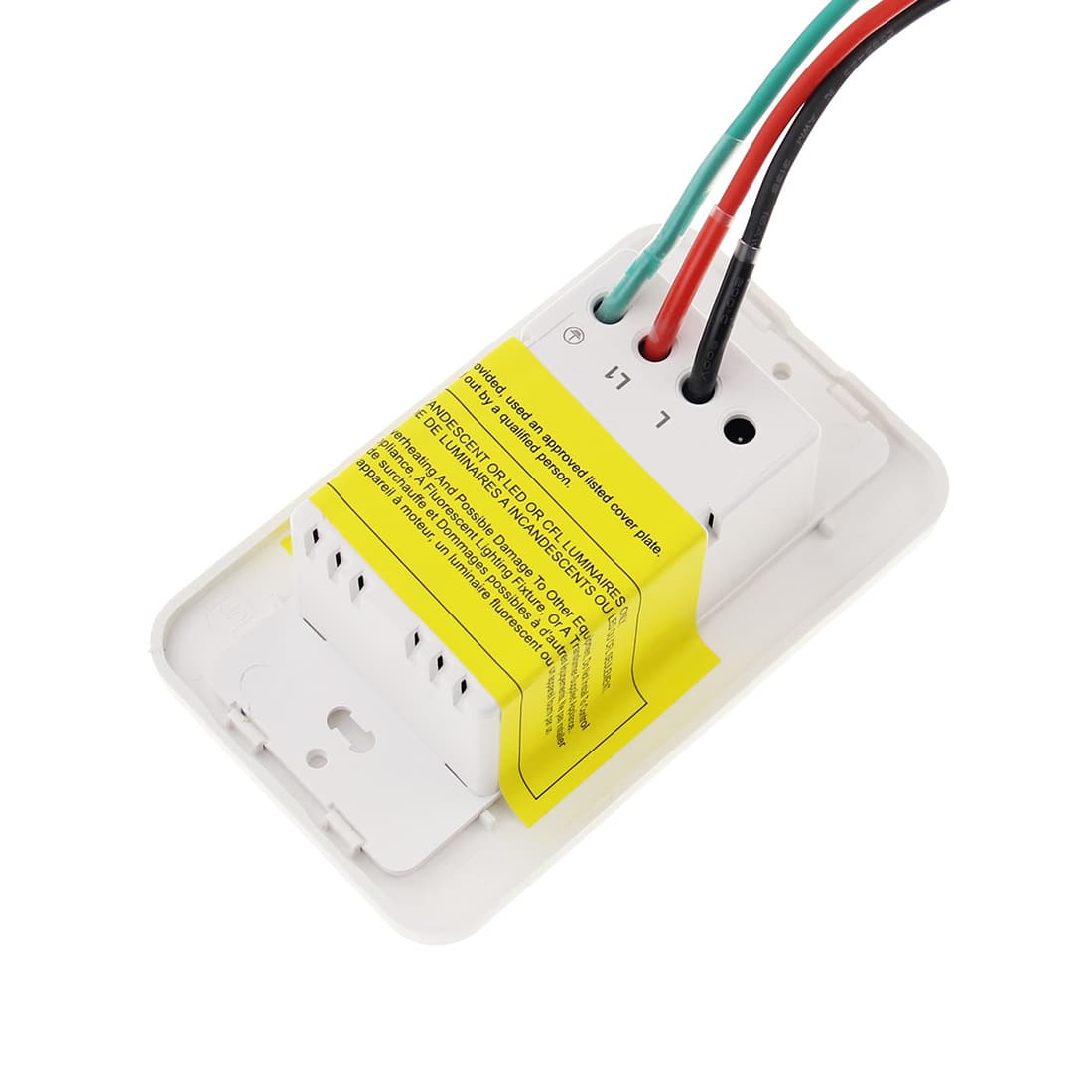 WiFi smart single-wire switch, Alexa/Google Home voice control, US standard panel switch