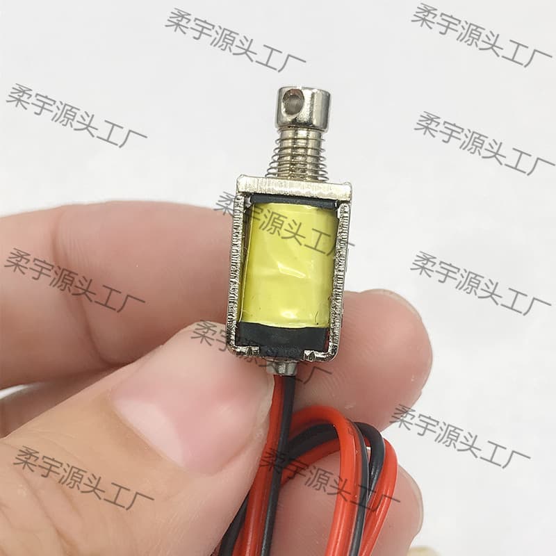 Mini DC Electromagnet Through-type Push-Pull Electromagnet Stroke