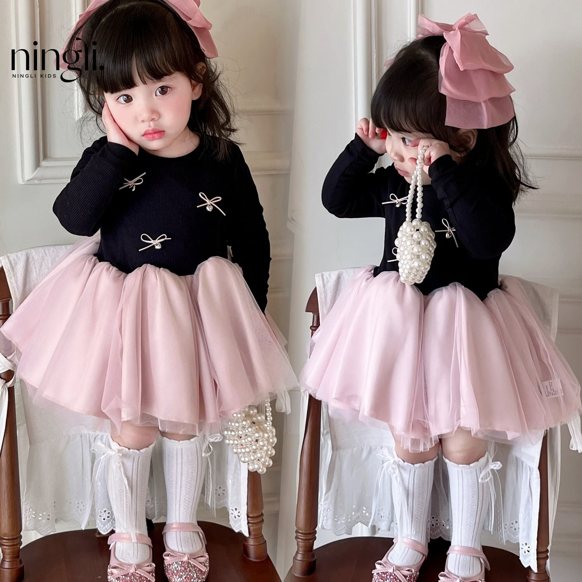 Ningli Girls Princess Dress Kids Baby Dress Birthday Party Gown Toddler Tutu Skirt Spring