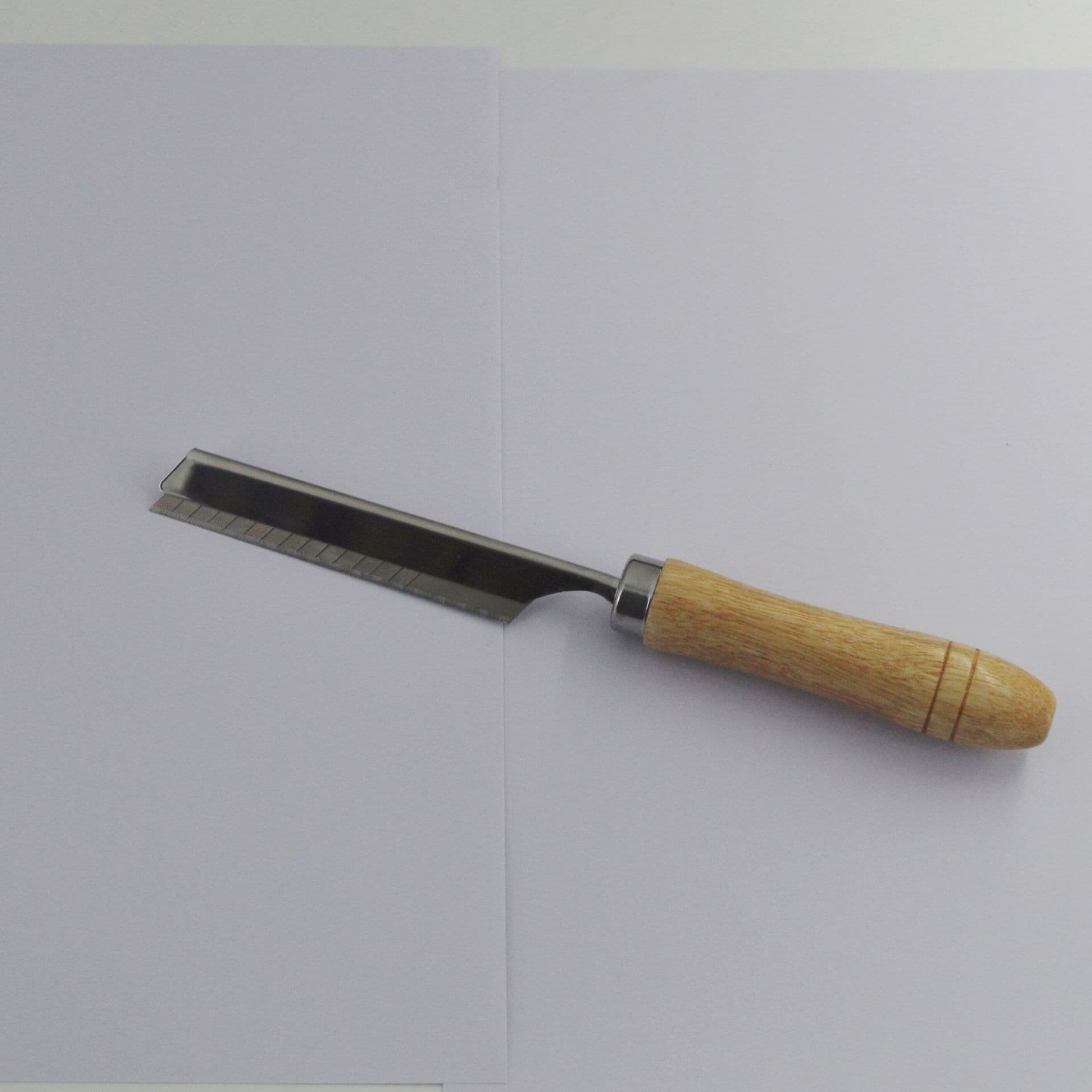 Wooden handle pig hair scraper stainless steel planing pig hair removal pig trotters shaving wool blade pet shaver