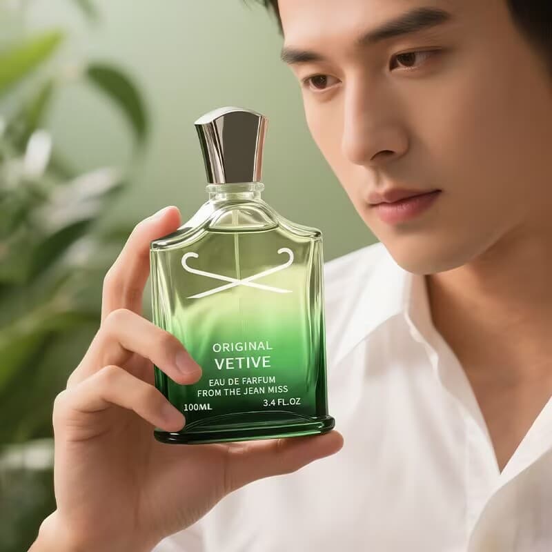 New Fragrance Vetiver Men's Perfume Long-lasting Silver Mountain Napoleon Perfume Cross-border Vietnam Perfume