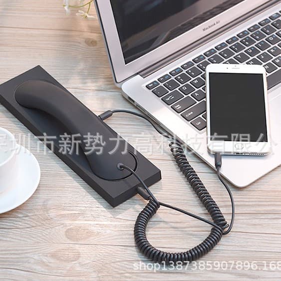 Landline-style Telephone Handset Universal Mobile Phone Receiver Microphone Headset Wholesale Distribution