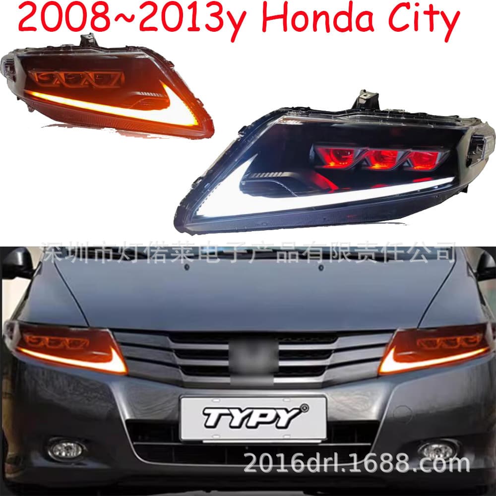 Suitable for Honda Fengfan Headlight Assembly Modification LED Headlights and Daytime Running Lights for 2008~2013 Models