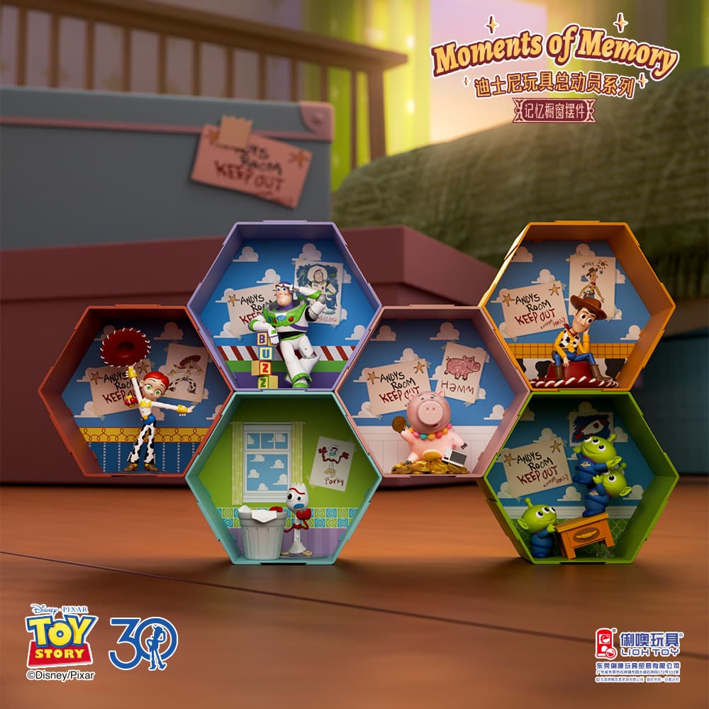 Toy Story Series Memory Window Display Blind Box Trendy Collectible Figure Toy Gift