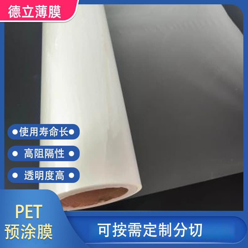Tianjin PET Pre-coated Film, Slittable Hot Lamination Protective Film, Thickness 0.015mm-0.25mm, High Viscosity Hot Melt Adhesive Film