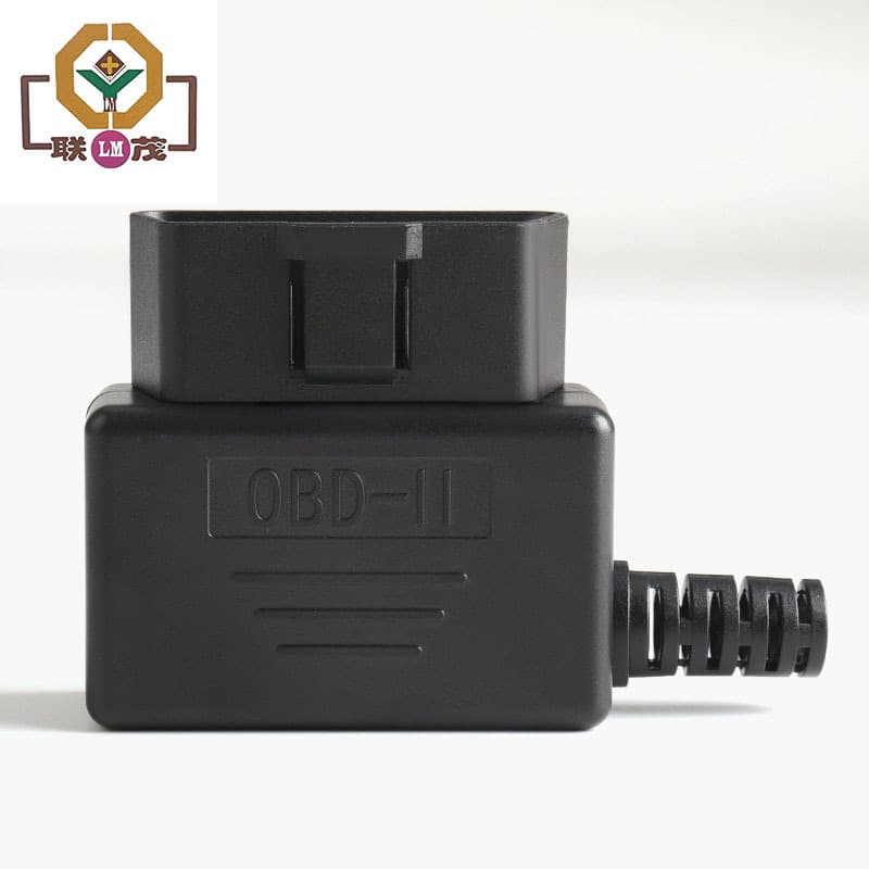 Factory Wholesale Automotive Male Connector OBD2 Connector Plug Housing Wire Clip Screw OBD Plug J1962M
