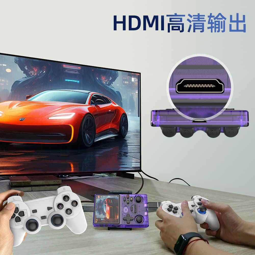 New Cross-Border M18Pro Game Console Arcade Joystick Kids Handheld Gaming Dual Play Connect to TV Home Game