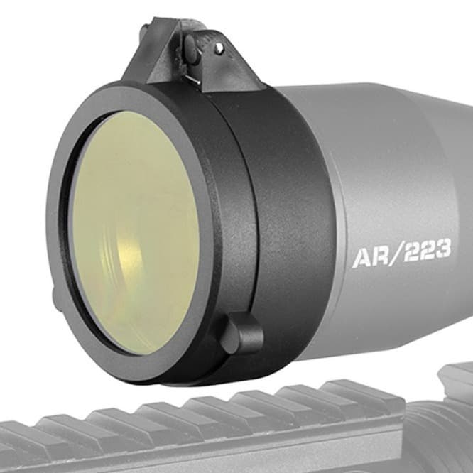 Firewolf 30MM-69MM Yellow Matte Snap Cap, Round Tube Cover, Eyepiece Cap, Dustproof Rubber