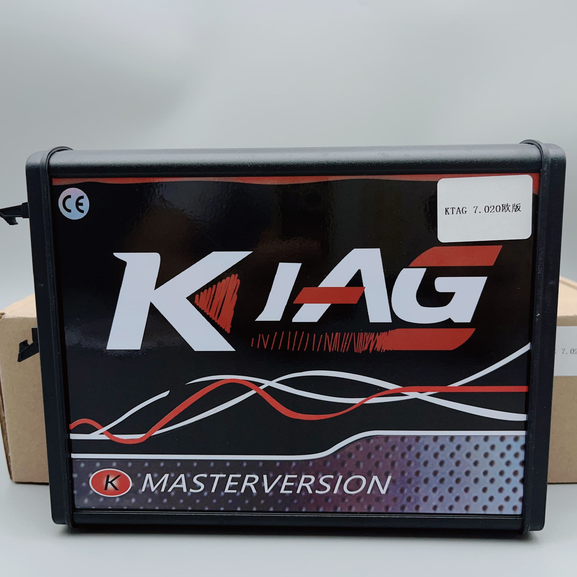 In Stock Red EU Version KTAG V7.020 V2.25 ECU Programming Unlimited Tokens