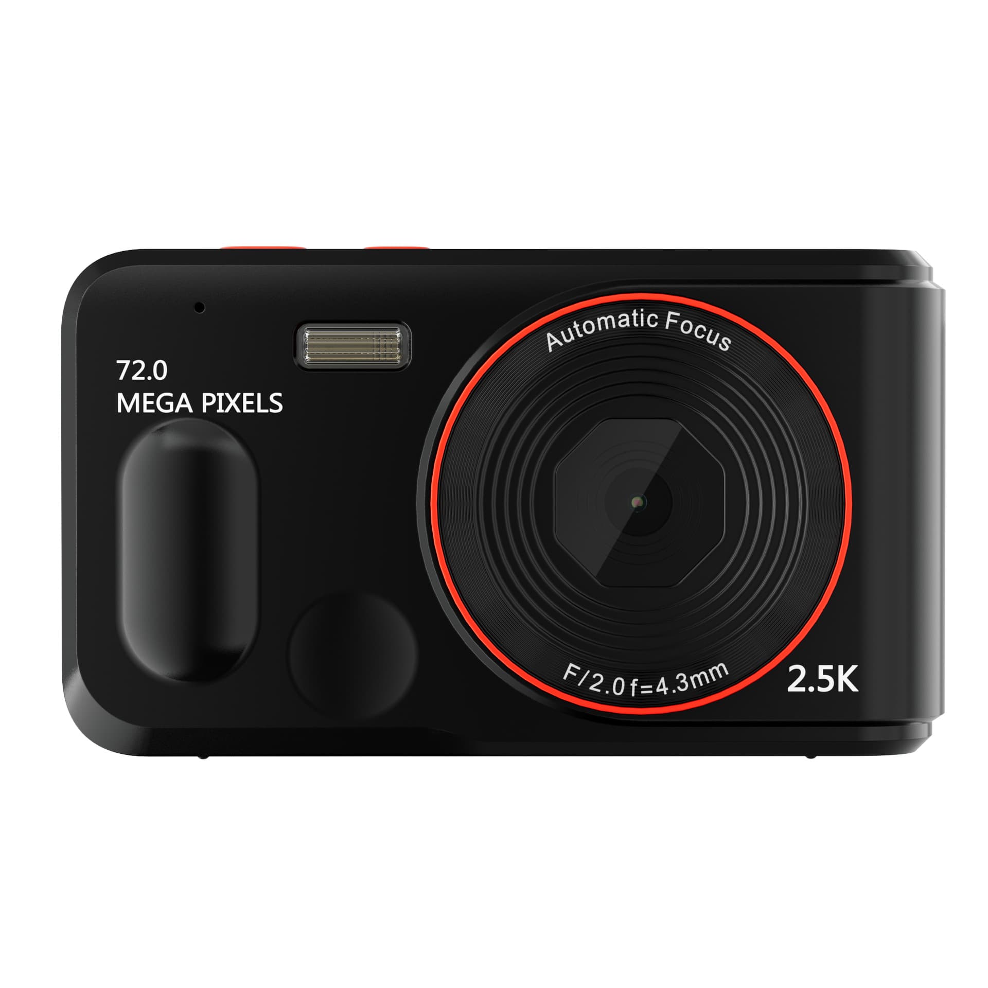 Cross-border Temu high-pixel digital camera, entry-level mini card camera for home and travel portable shooting.