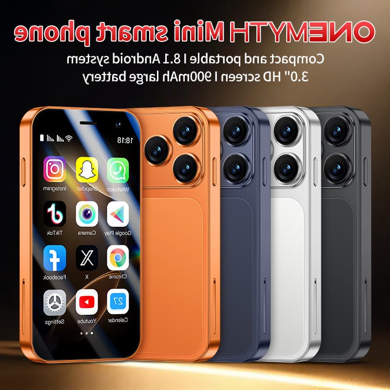 New Cross-Border Mini Smartphone i17 Pro Max 3.0-Inch Android Phone for Kids and Students, In Stock