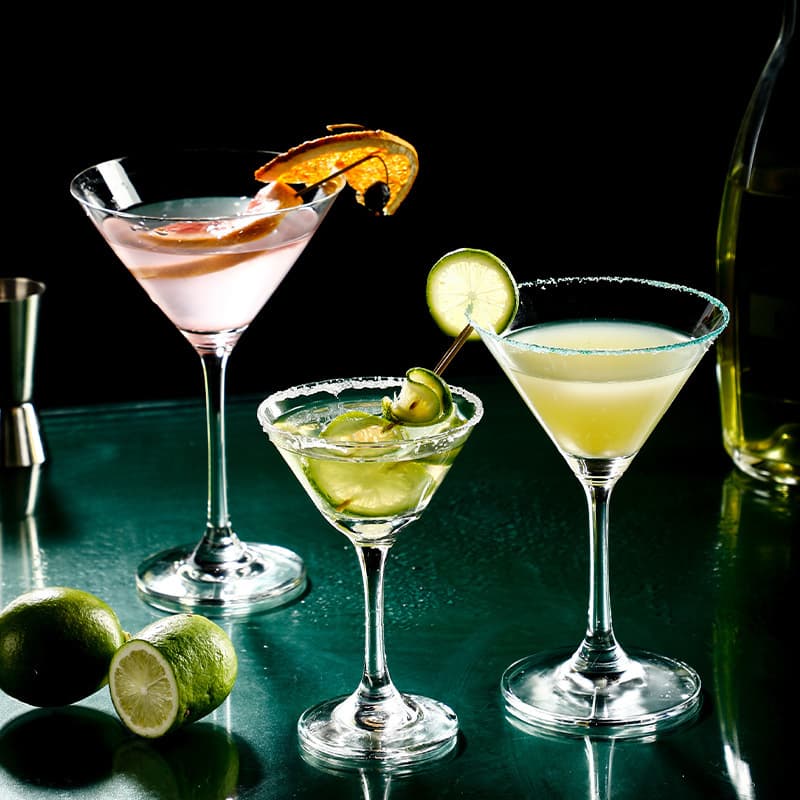 Martini Glass Cocktail Glass Triangle Glass Glass Cup Unique Wine Glass Highball Glass Champagne Glass Bar Glass Combination Set