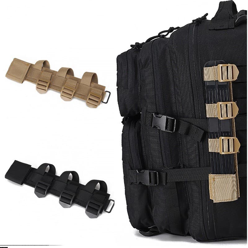 Outdoor Tactical K-Sheath Pendant Military Fan Straight Knife Sheath Molle Bag Accessories Tool Fixing Strap Wholesale in Stock