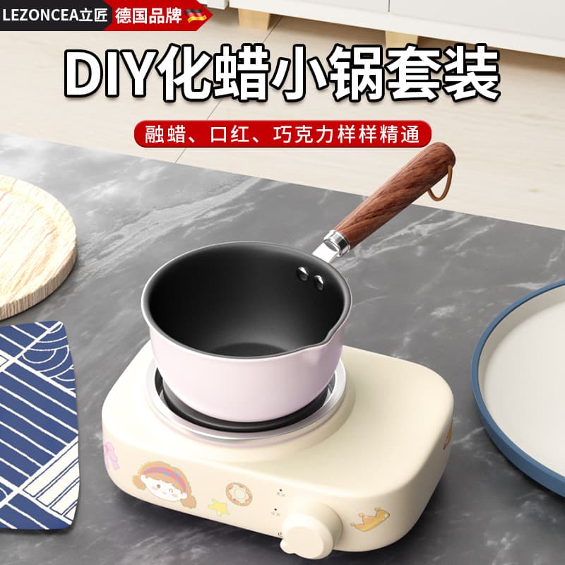 Aromatherapy Candle DIY Tool Kit Heating Furnace Wax Melting Stainless Steel Pot Electric Hot Plate