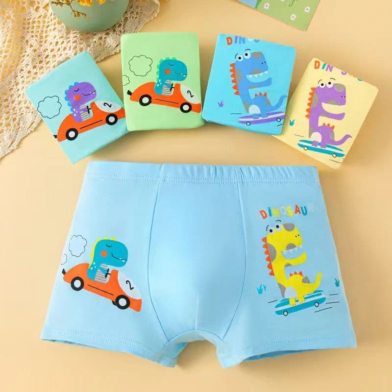 3 Pack Cotton Kids Underwear Boys Toddler Boxer Briefs Paw Patrol Print