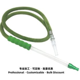 Arabic Hookah 1.8m Plush Soft Hose Acrylic Handle Bar KTV Hookah Pipe