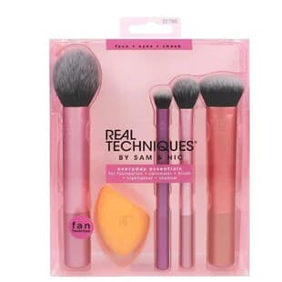 Cross-border US RT Makeup Brush Set 4-Pack Wholesale Blush Brush Portable Makeup Brushes