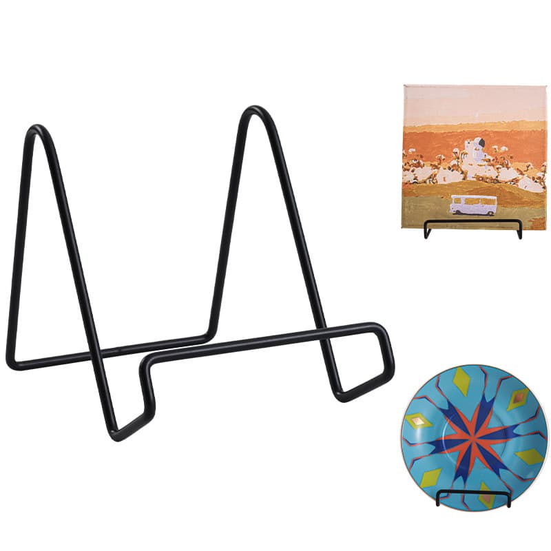 Creative wedding photo frame, iron wrought table horizontal and vertical universal photo frame, office desktop decorative ornament rack