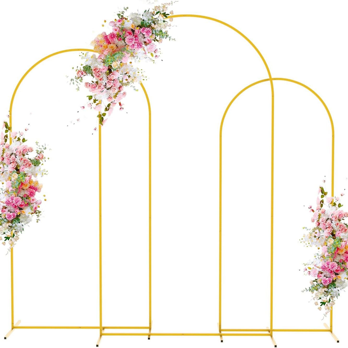 Cross-border Wedding Birthday Party Props Iron Arch Stand Stage Background Decoration Flower Stand Wedding Balloon Arch
