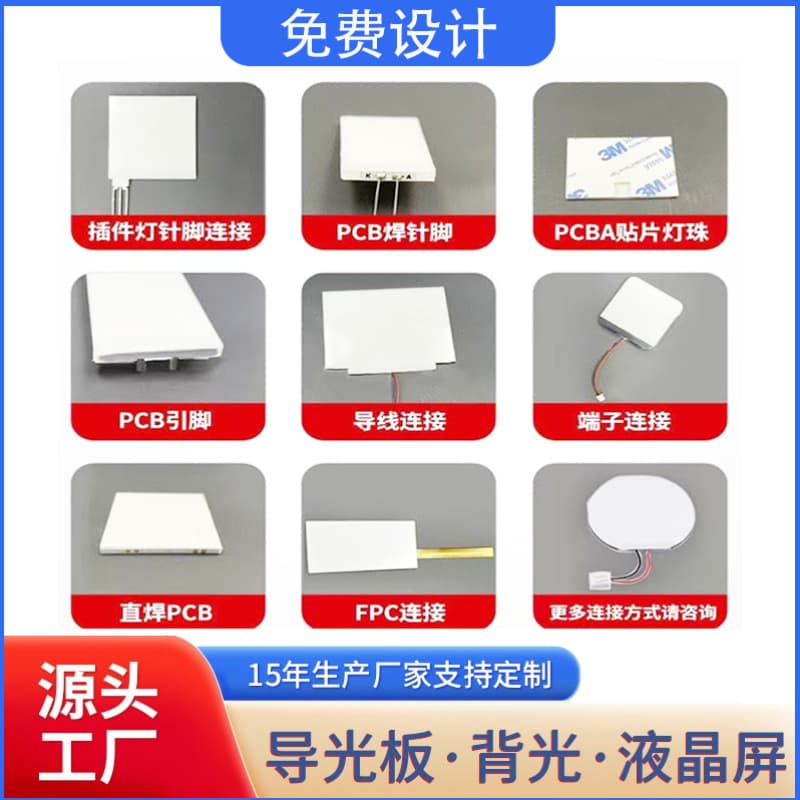 Industrial display LED backlight source, backlight, light guide plate module, wide voltage, high brightness, long-term stable supply