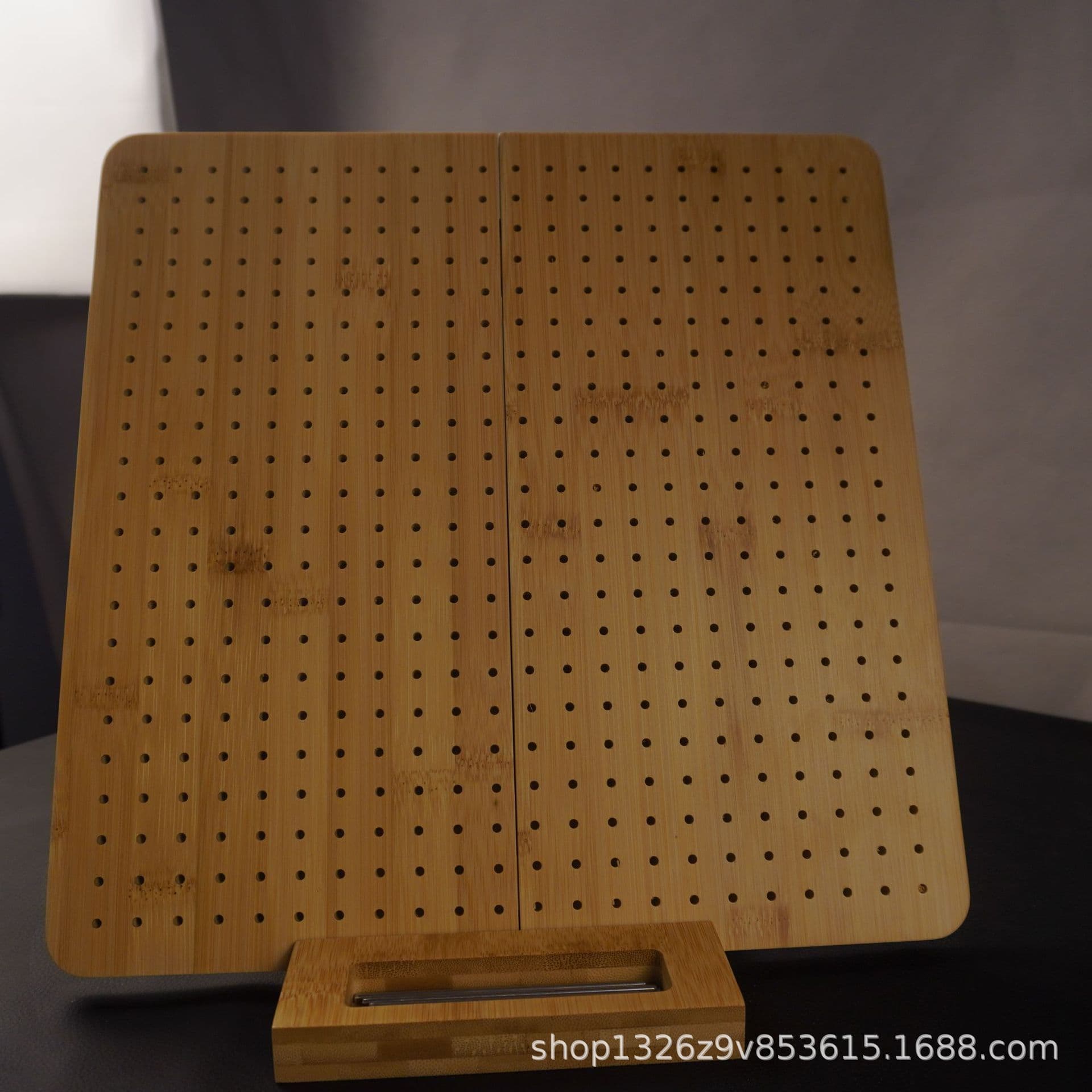 Cross-border Hot-selling Wooden Household Weaving Pegboard Portable Crochet Board Solid Wood Yarn Knitting Tool Blocking Board