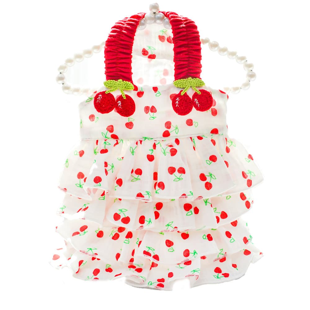 Cotton Pet Dog Cat Dress Layered Dog Cake Skirt Clothing Cat Supplies Small Medium Dog Wholesale Summer