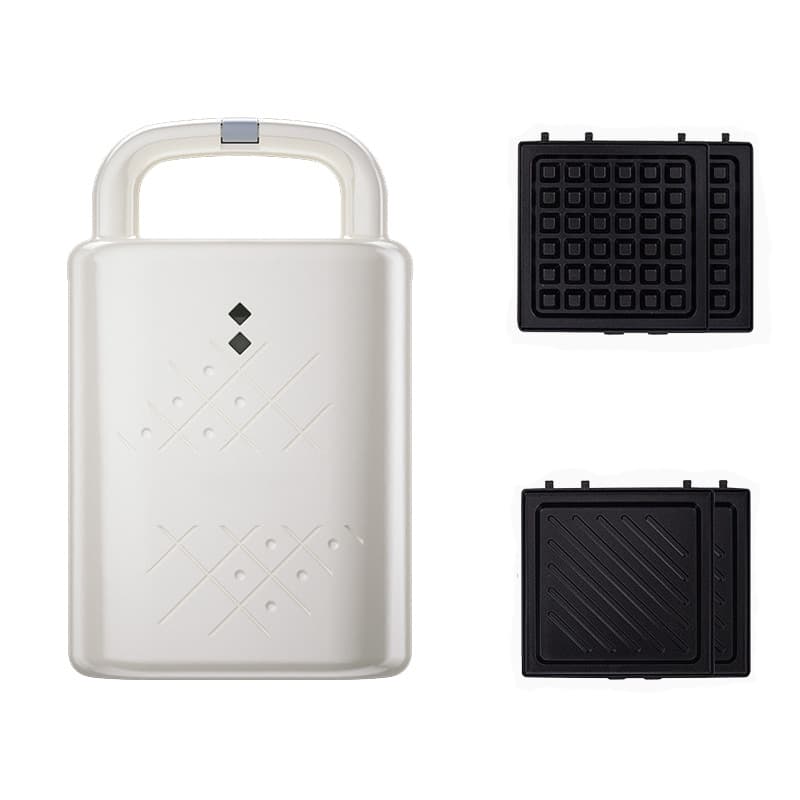 Export 110V/220V Sandwich Maker Waffle Breakfast Machine Home Mini Bread Maker Cross-border Supply
