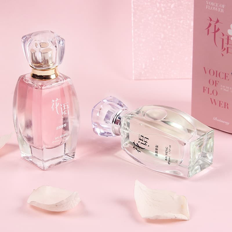Baimeng Flower Language Men's and Women's Perfume, Elegant Fresh Floral Fruity Scent, French Fragrance Type, Student Fragrance, Dropshipping