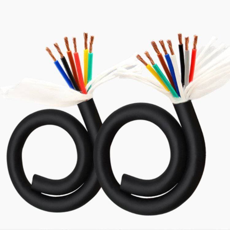 Manufacturer Produces Cold-Resistant Flexible Bend-Resistant Drag Chain Cable TRVVP Outdoor Low Temperature Flex-Resistant Cable with Shield