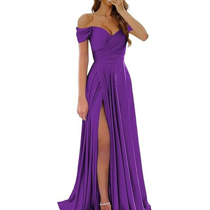 2026 New Sexy Elegant Coming-of-Age Ceremony Dress Export European and American One-Shoulder Evening Dress Birthday Party Dress Women