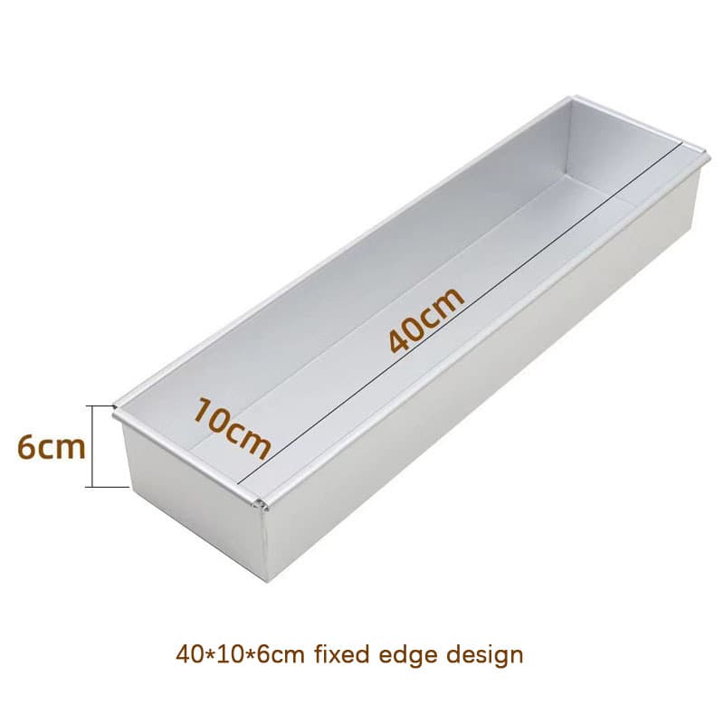 Cross-border Tiramisu Mold, Trendy Aluminum Alloy Rectangular Cake Mold, Mousse Cake Mold