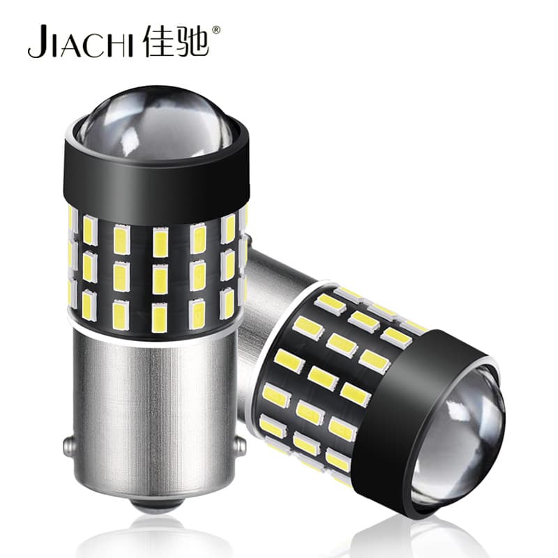 Car LED Light 1156 Turn Signal Brake Light 3014 Tail Light 54SMD High Brightness BAU15s Reverse Light P21W