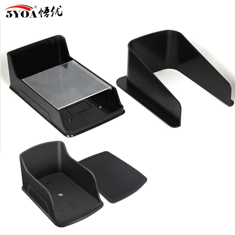Waterproof access control cover with facial recognition, rainproof cover for outdoor access control machines, card reader, doorbell, rain protection, and sun protection.