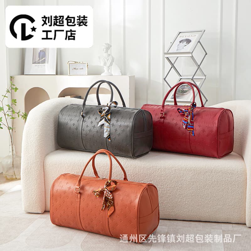 Leather bag, silk quilt, goose down quilt, high-end gift bag, large-capacity storage bag, special storage bag for quilts