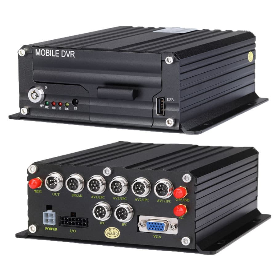 Fenglai H.265 6-channel 1080P MNVR vehicle network hard disk video recorder IPC camera