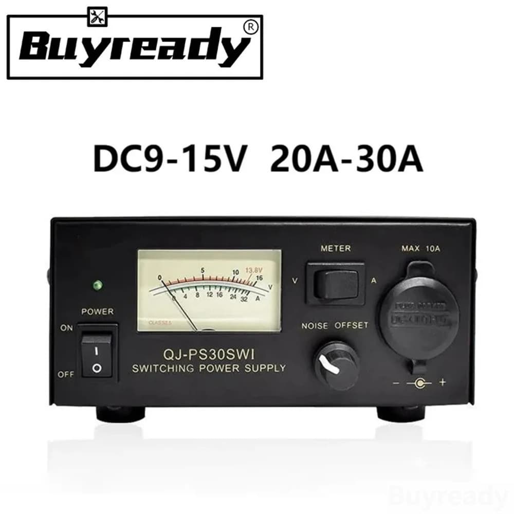 110V 220V DC13.8V 0-30A Power Supply PS30SWI Filter Noise Reduction Radio Switching Power Supply