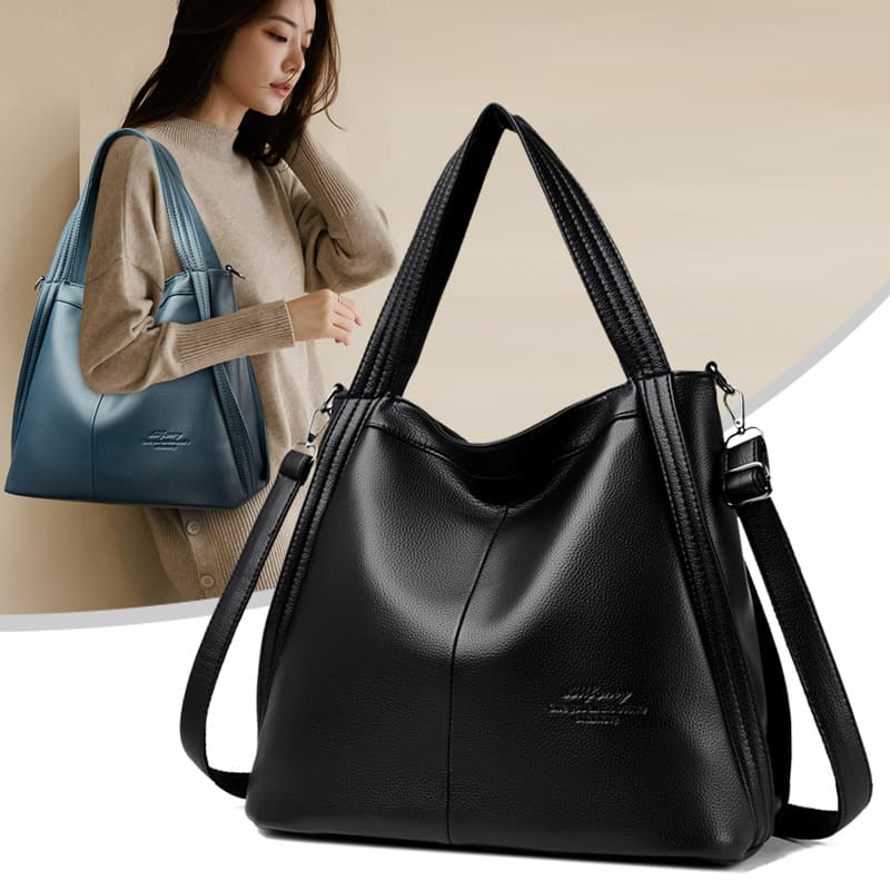 2024 New Retro Ladies Handbag European and American Single Shoulder Crossbody Bag Large Capacity Tote Bag