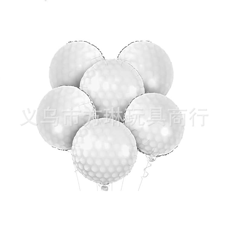 18-inch Golf Foil Balloon, Golf Theme Birthday Decoration Balloon, Helium Balloon