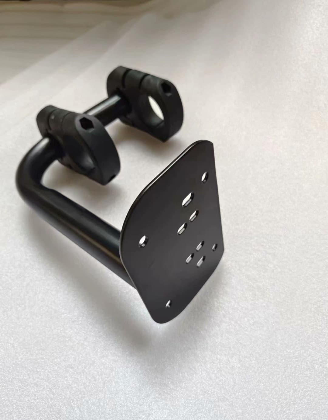 Racing Simulator Game Stand Mounting Shifter and Multiple Handbrake Adapter Plate, Manual Shifter and Handbrake 2-in-1 Panel