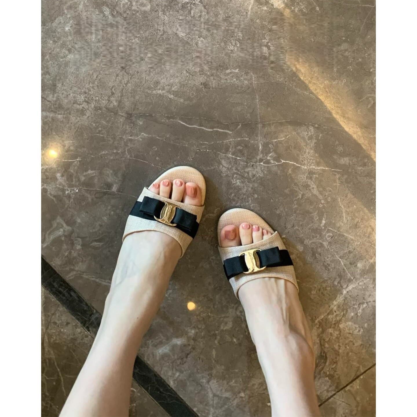 Chuyuji French Chic High Heel Sandals for Women Summer Slip-On Strap Sandals with Thin Heels for Dresses
