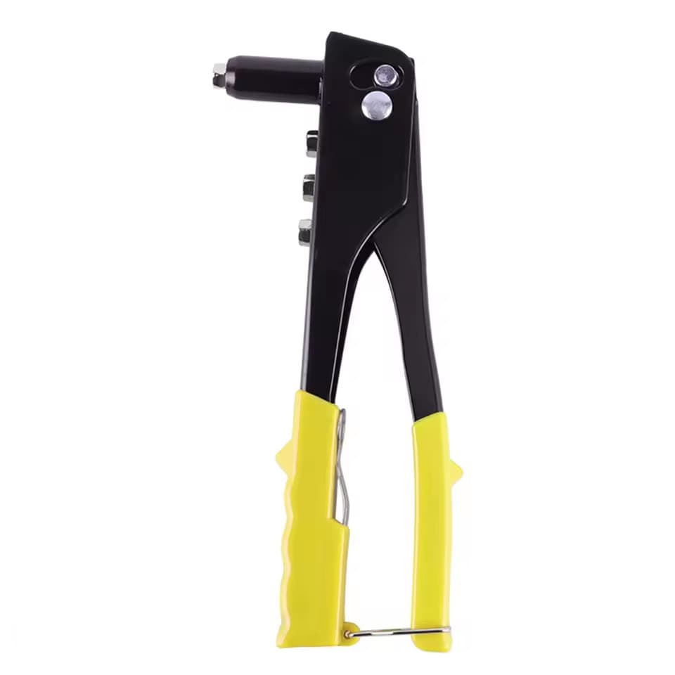 Cross-Border Yellow Manual Pop Rivet Gun 9.5/10.5-inch Yellow Handle Pop Rivet Gun Household Small Rivet Gun Wholesale