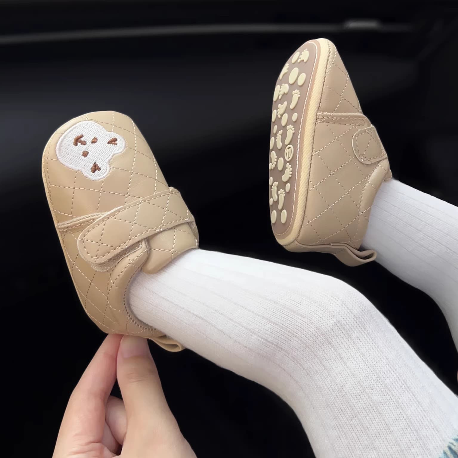 Baby shoes autumn 3-6-12 months baby boy casual shoes 0-1 years old cartoon breathable soft sole anti-fall toddler shoes 9