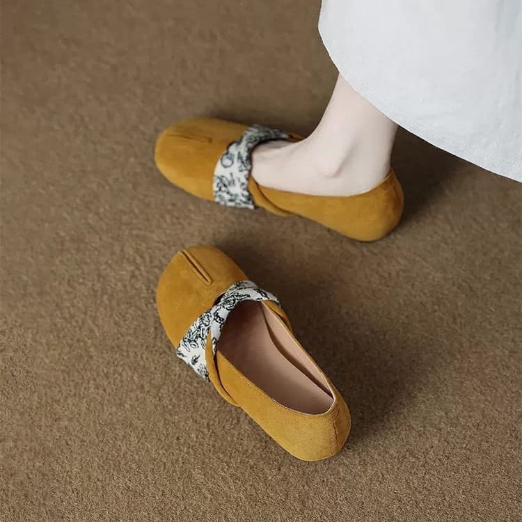 Vintage Platform Mary Jane Shoes for Women 2026 New Spring Summer French Style Ballet Flats for Dresses