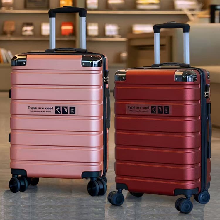 Carry-On Suitcase Women 20-Inch Luggage Student Spinner Wheel Trolley Case Men 18 Small Suitcase Travel Password Suitcase Lightweight