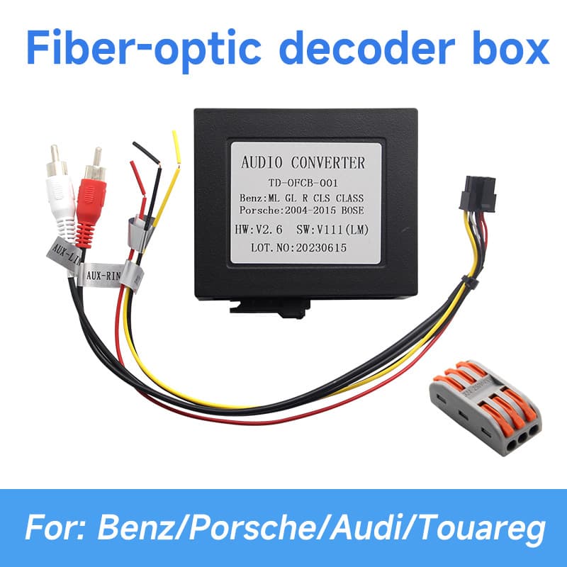 Android Car Most Fiber Optic Box Suitable for Mercedes-Benz, Bmw, Audi, Porsche, Touareg Audio Decoder Cross-Border