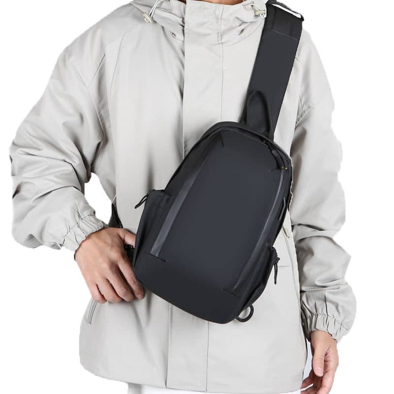New chest bag business tablet storage casual travel bag large capacity campus backpack youth student chest bag