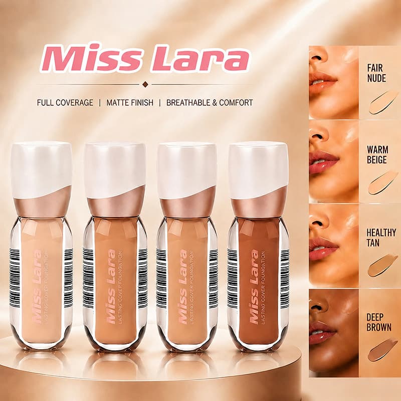 Export Liquid Concealer Cover Dark Circles Brightening Contouring High Coverage Concealer Lightweight Natural Non-Smudge Concealer